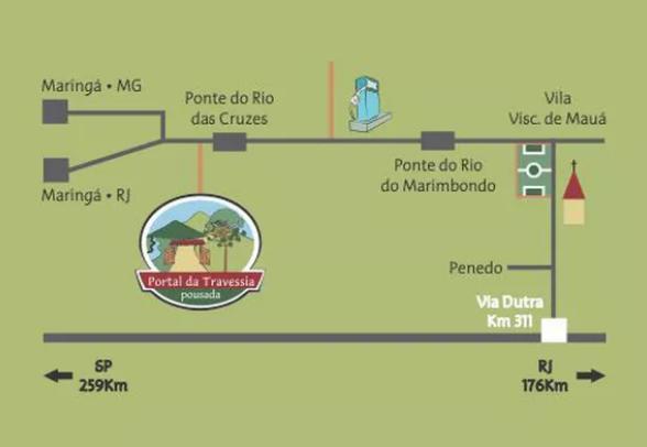 Pousada Sitio Portal Da Travessia Visconde De Maua Exterior photo